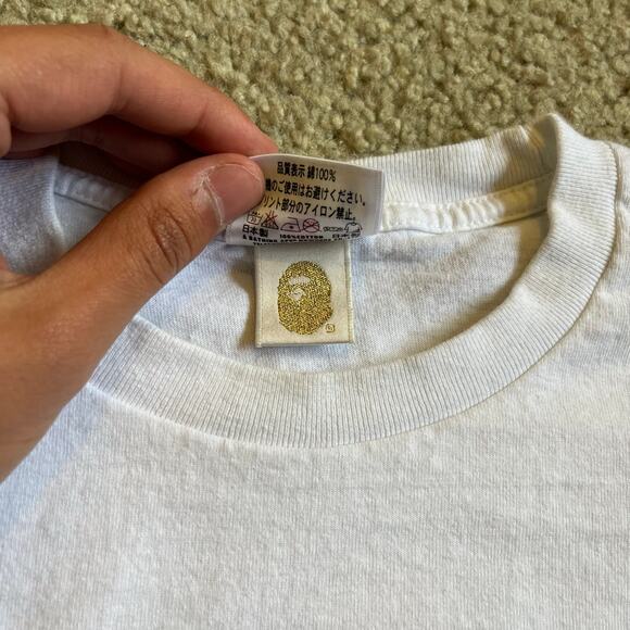 Authentic Bape x Amazon Tee White M - Picture 6 of 7